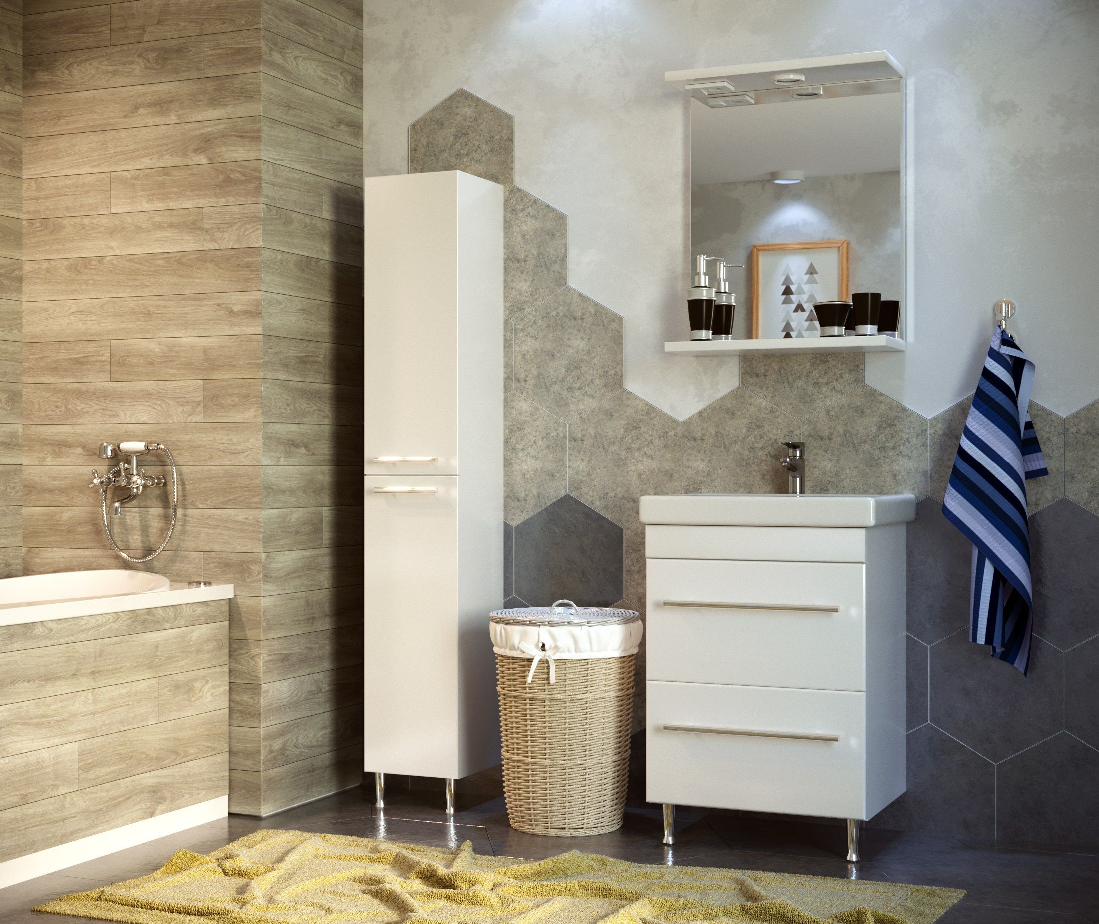 Шкаф-пенал "Ванесса 30"