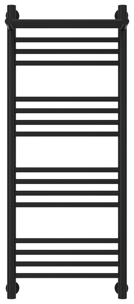 Полотенцесушитель водяной "БОГЕМА 1П +" 1000х400 (Матовый чёрный)