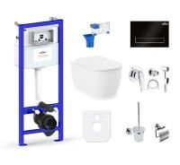 Комплект 10 в 1 Lavinia Boho Bell Pro Rimless 98010100, премиум с пластиковой клавишей