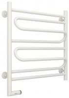 Полотенцесушитель электрический "ЭЛЕГИЯ 2.0" 600х600 / МЭМ левый (Матовый белый)
