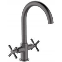 Смеситель для кухни Orange Mia M34-821Gr Графит