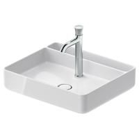 DURAVIT Bento Starck Box  Раковина накладная 550х460мм,, с 1 отв под смеситель, HygieneGlaze, белый глянцевый DURAVIT Bento Starck Box  Раковина накладная 550х460мм,, с 1 отв под смеситель, HygieneGlaze, белый глянцевый