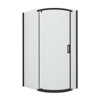 Душевое ограждение NEW TRENDY NEW KOMFORT BLACK 120x85x195 K-0471 (черный)