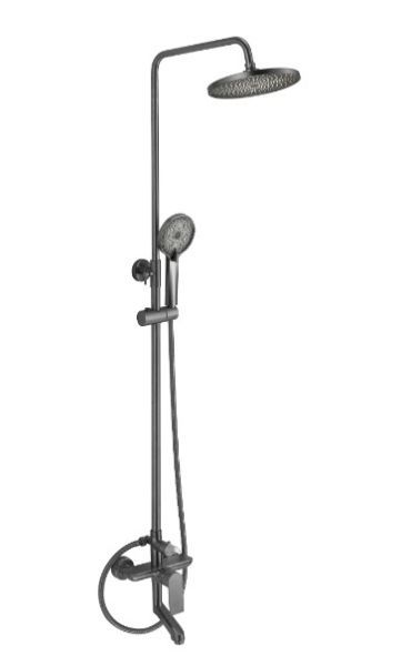 Душевая система Fmark FS8845Q, графит