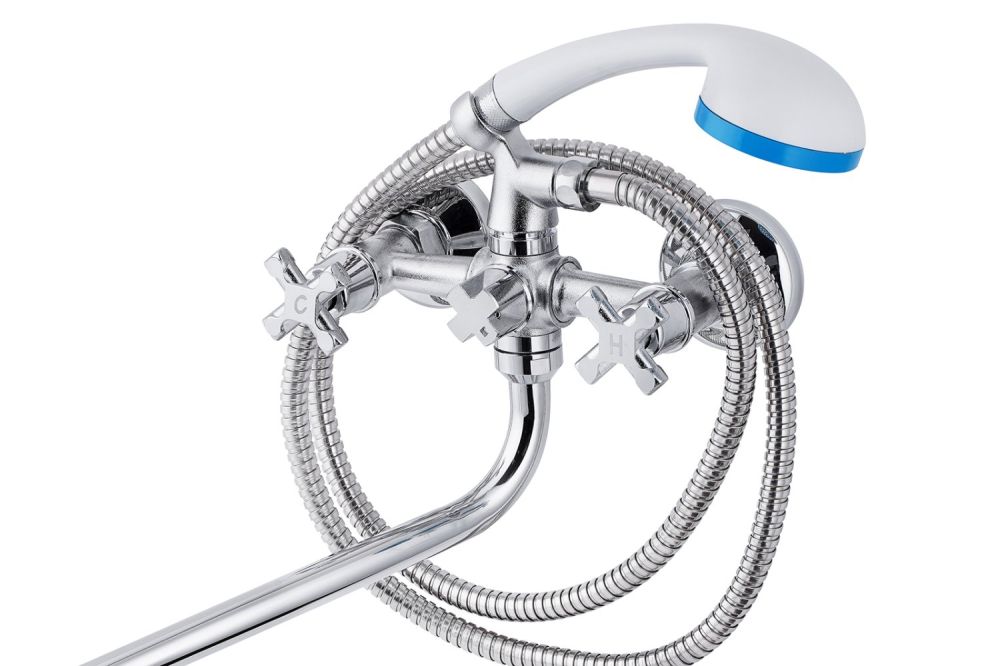 Смеситель для ванны с душем TSARSBERG (TSB-11-88) тип См-ВУДРНШлА, артикул TSB-11-88