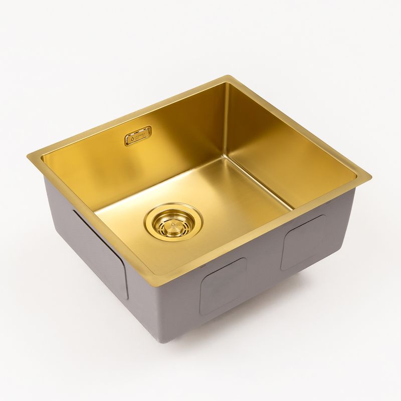 Кухонная мойка Grandex Aqua Optima 5010861, золото, артикул 5010861