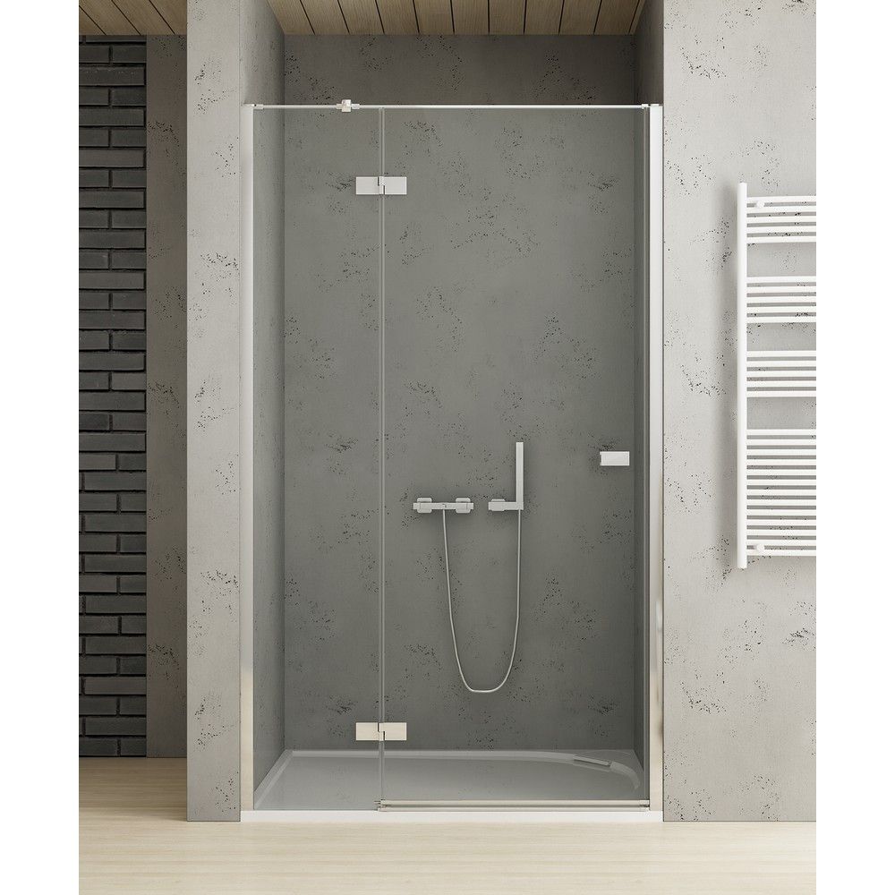 Дверь в нишу NEW TRENDY REFLEXA L 120x200 EXK-1212 (хром)