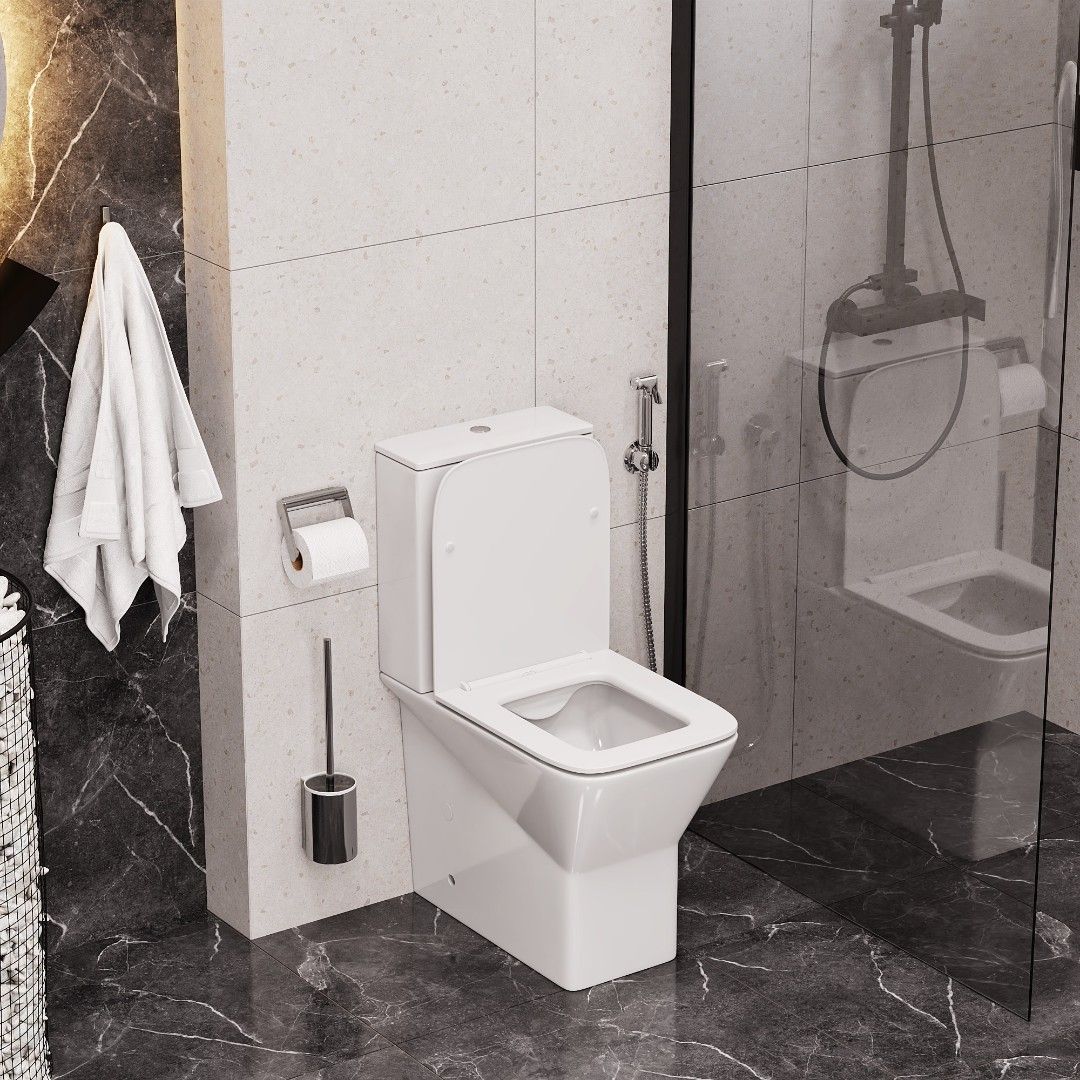 Унитаз ELLERO напольный безободковый Cerutti SPA CT8458 Унитаз ELLERO напольный безободковый Cerutti SPA CT8458