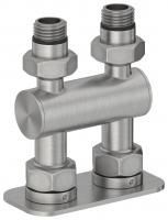 Модуль 2х1/2" прямой EU50 (Сатин) Модуль 2х1/2" прямой EU50 (Сатин)