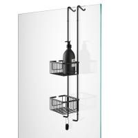 Decor Walther DW HGK2 Корзина универсальная 15x12x70см для душа, подвесная, цвет: черный матовый Decor Walther DW HGK2 Корзина универсальная 15x12x70см для душа, подвесная, цвет: черный матовый