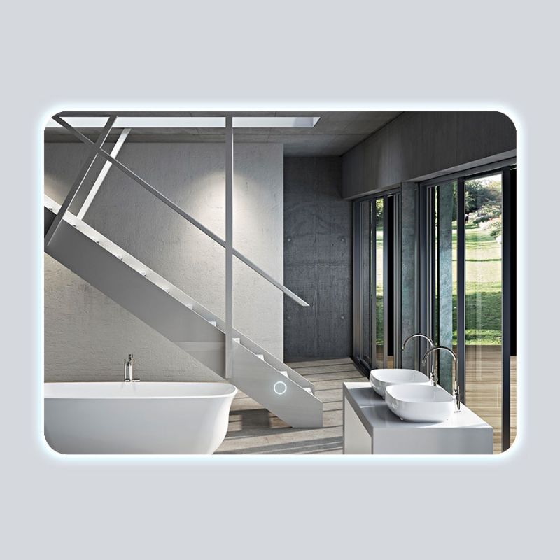 Зеркало Vincea VLM-2I800 с подсветкой с сенсорным выключателем