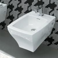 Artceram JAZZ Биде подвесное 54x36см c креплением, с 1 отв под смеситель .цвет белый