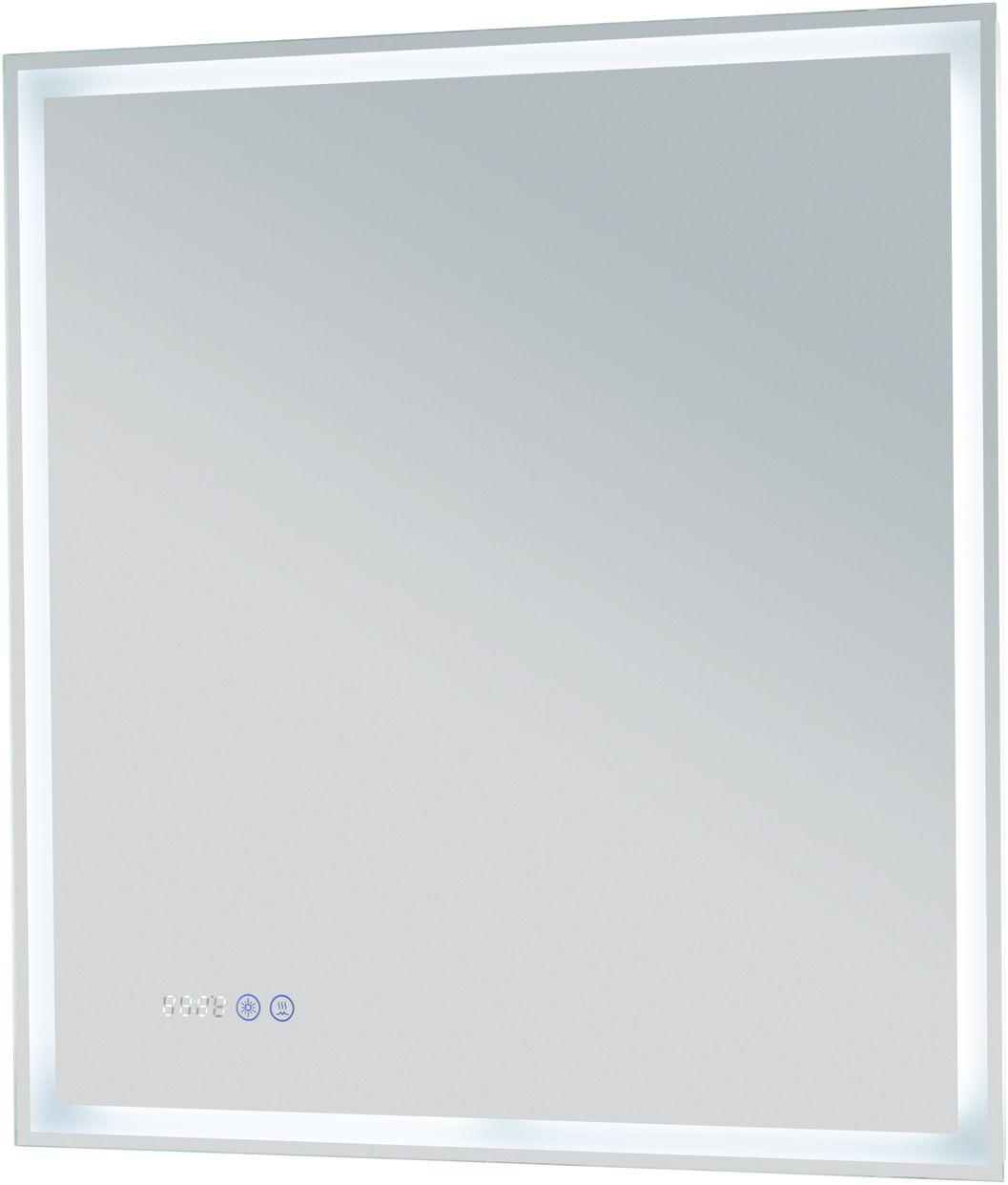 Зеркало Aquanet Оптима 70 белый матовый Зеркало Aquanet Оптима 70 белый матовый