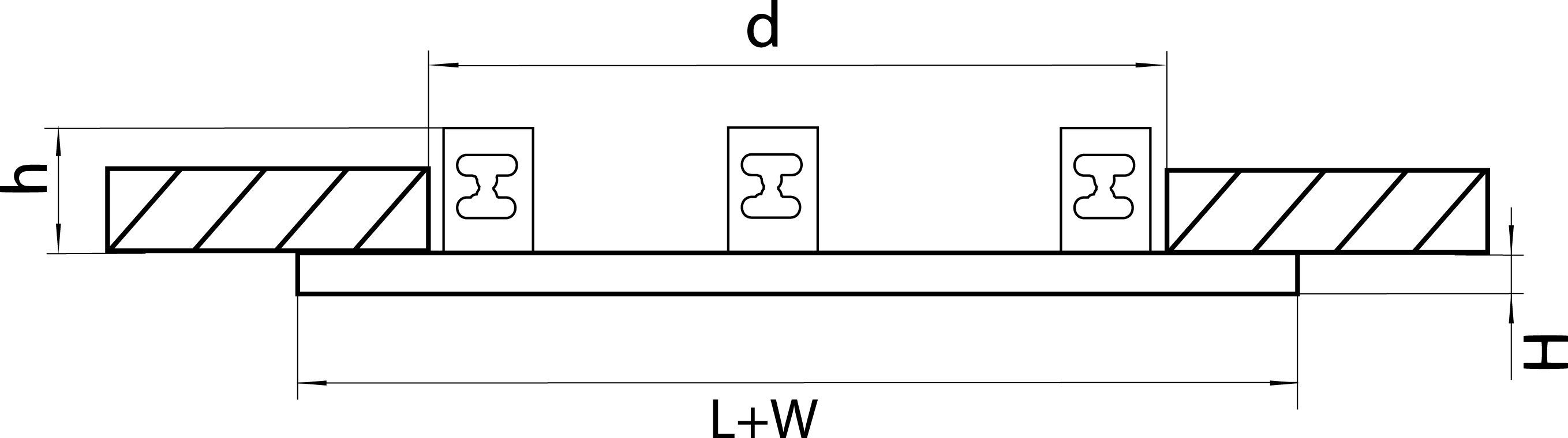 Рамка для точечного светильника Domino Lightstar 214537