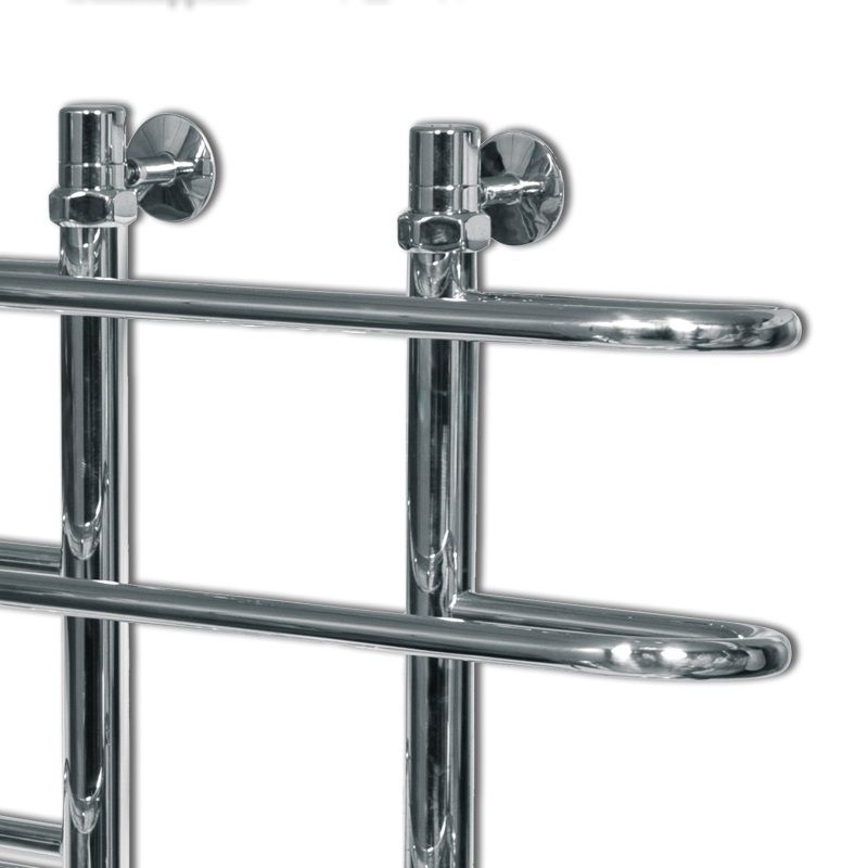 Водяной полотенцесушитель Ника Mix Лагуна 120x70 Хром