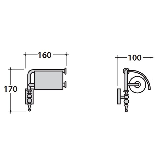 GLOBO Paestum Держатель для туалетной бумаги с крышкой, цвет хром