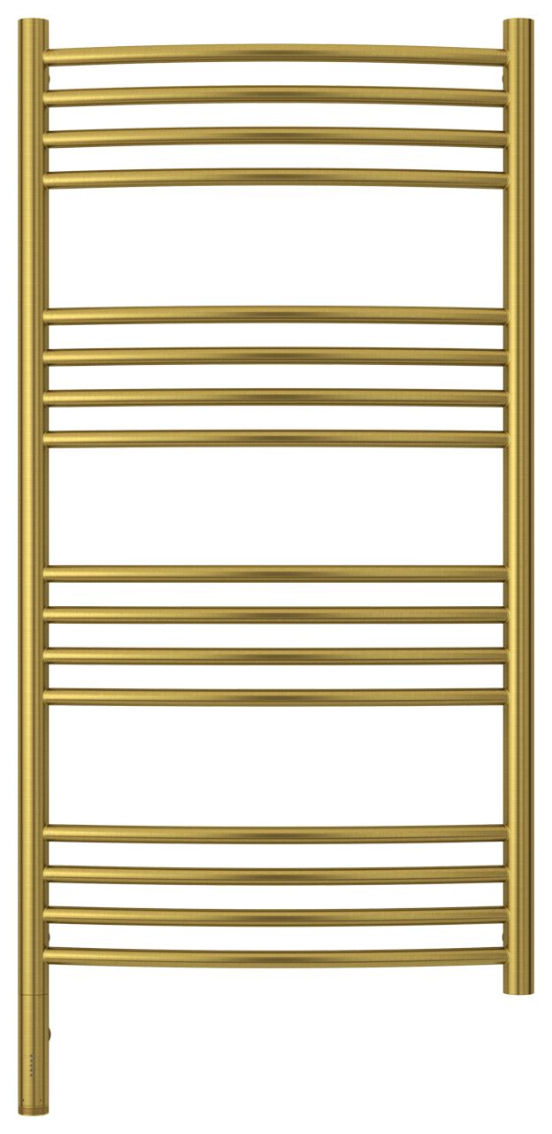 Полотенцесушитель электрический "БОГЕМА 3.0" 1000х500 / МЭМ левый (Состаренная латунь)