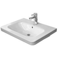 Duravit DuraStyle Раковина  для мебели,с перел., с 1 отв. под смес., 650x480мм, Цвет: Белый