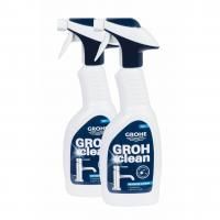 Набор из двух бутылок универсального чистящего средства GROHE, GROHclean Professional, с распылителем, (48166000-DUO) Набор из двух бутылок универсального чистящего средства GROHE, GROHclean Professional, с распылителем, (48166000-DUO)