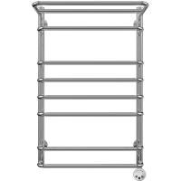 Электрический полотенцесушитель Terminus Полка П8 500x796 4660059921082 с полкой Хром