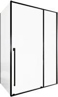 Душевой уголок Allen Brau Fantasy 140x80 3.11008.31 + 3.11012.31 черный матовый