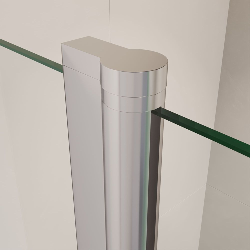 Душевая дверь RGW LE-009 (LE-004 + Z-09+профиль A-14) (Прозрачное, 1300)