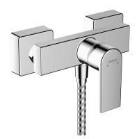 Смеситель для душа, Hansgrohe, Vernis Shape, тип открывания воды-однорычажный, тип регулирования воды-керамический картридж, монтаж-настенный, отверстия для монтажа-2, цвет-хром Смеситель для душа, Hansgrohe, Vernis Shape, тип открывания воды-однорычажный, тип регулирования воды-керамический картридж, монтаж-настенный, отверстия для монтажа-2, цвет-хром