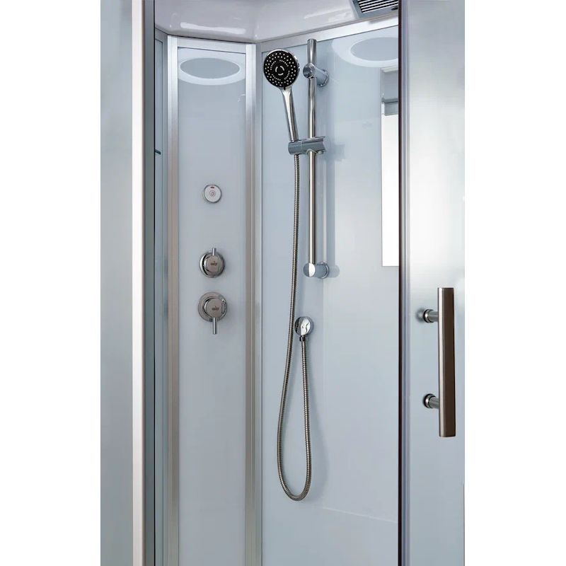 Душевая кабина Timo Standart Silver Fabric T-6610SL, 110x85x220