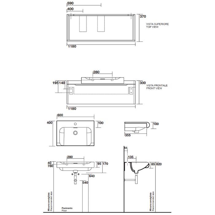 KERASAN Inka Project панель накладная керамическая 32х35,5 крепеж в комплекте,  исполнение Arte 2 (Не произв с февраля 2023)