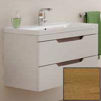 Тумба с раковиной SanVit Степ 90 kstep90 с фактурой под дерево подвесная Акация светлая Тумба с раковиной SanVit Степ 90 kstep90 с фактурой под дерево подвесная Акация светлая