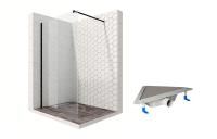 Душевая перегородка Ambassador Walk-in 15031112-ST19, свободный вход, угловой трап, 120см Душевая перегородка Ambassador Walk-in 15031112-ST19, свободный вход, угловой трап, 120см