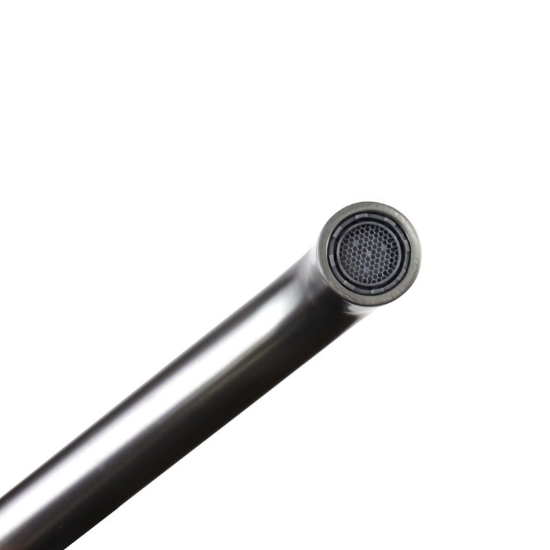 Смеситель для раковины встраиваемый Bronze de Luxe 9007GM-G, графит/зеленый