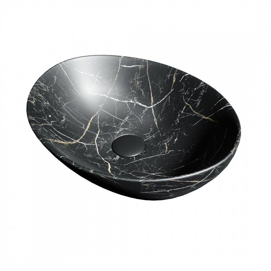 Раковина чаша Maretti EN13NS87-560MR, черный мрамор, артикул EN13NS87-560MR