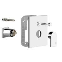 Gessi Emporio Via manzoni Внешние части для настенного смесителя на 2 выхода с переключателем ванна-душ, цвет: Chrome