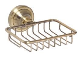 Мыльница Retro прямоугольная 140x65x142мм, бронза