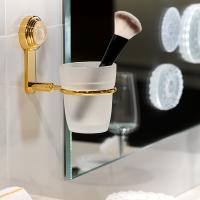 THG DAHLIA Стакан подвесной, стекло матовое, цвет полированное золото