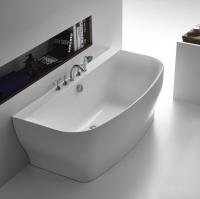 Акриловая ванна без перелива BELBAGNO BB74-1650-W0, 1650x780x590