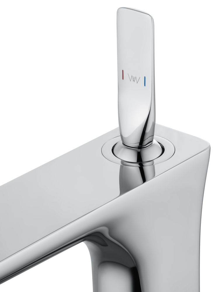 Смеситель для раковины высокий WONZON & WOGHAND SHARK, Хром (WW-48B1102-CR)