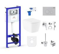 Комплект 10 в 1 Lavinia Boho Aveo Rimless 98010187, премиум с пластиковой клавишей