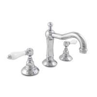 Nicolazzi Petit Mont Blanc Смеситель для раковины на 3 отверстия, излив: 165 мм, цвет: хром