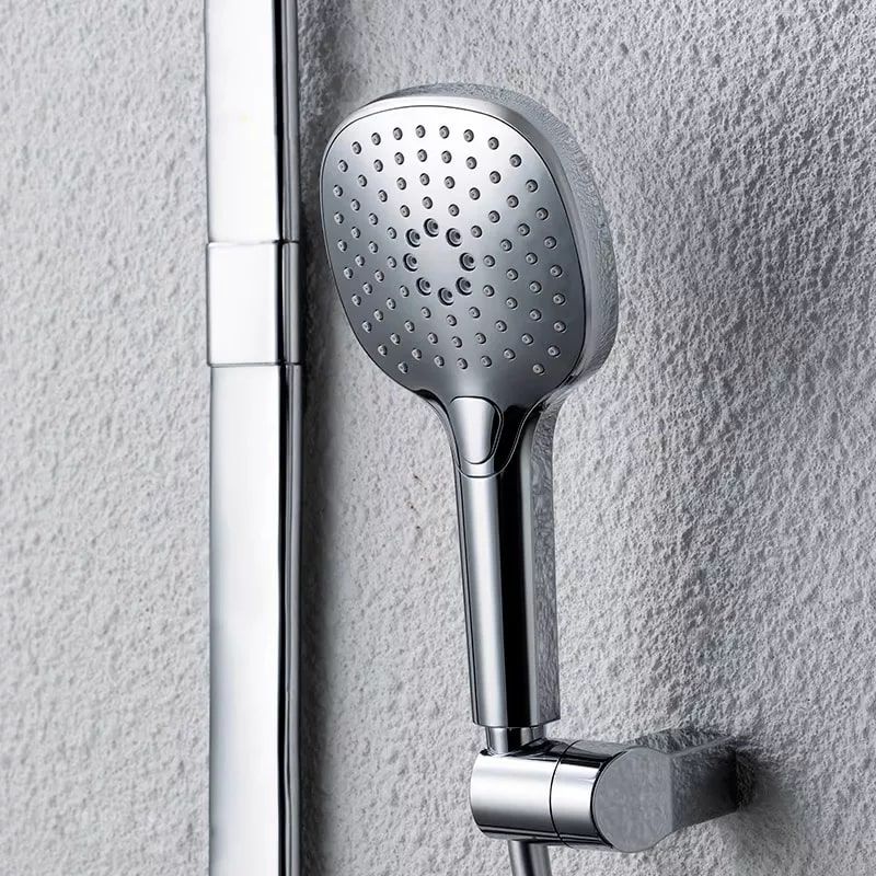 Душевая система с термостатом Bravat Cobble F6389423CP-A1-ENG, хром