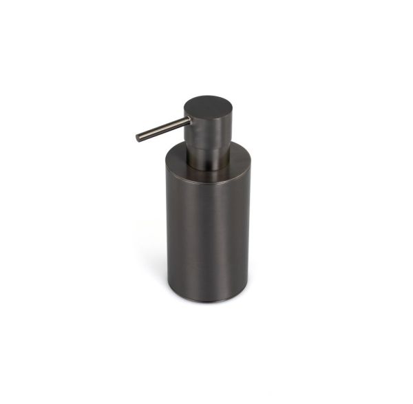 Stil Haus Hashi, настольный металлический дозатор, цвет оружейная сталь