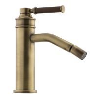 ERMITAGE MINI Смеситель для биде моноком., ручка сверху, орех/бронза