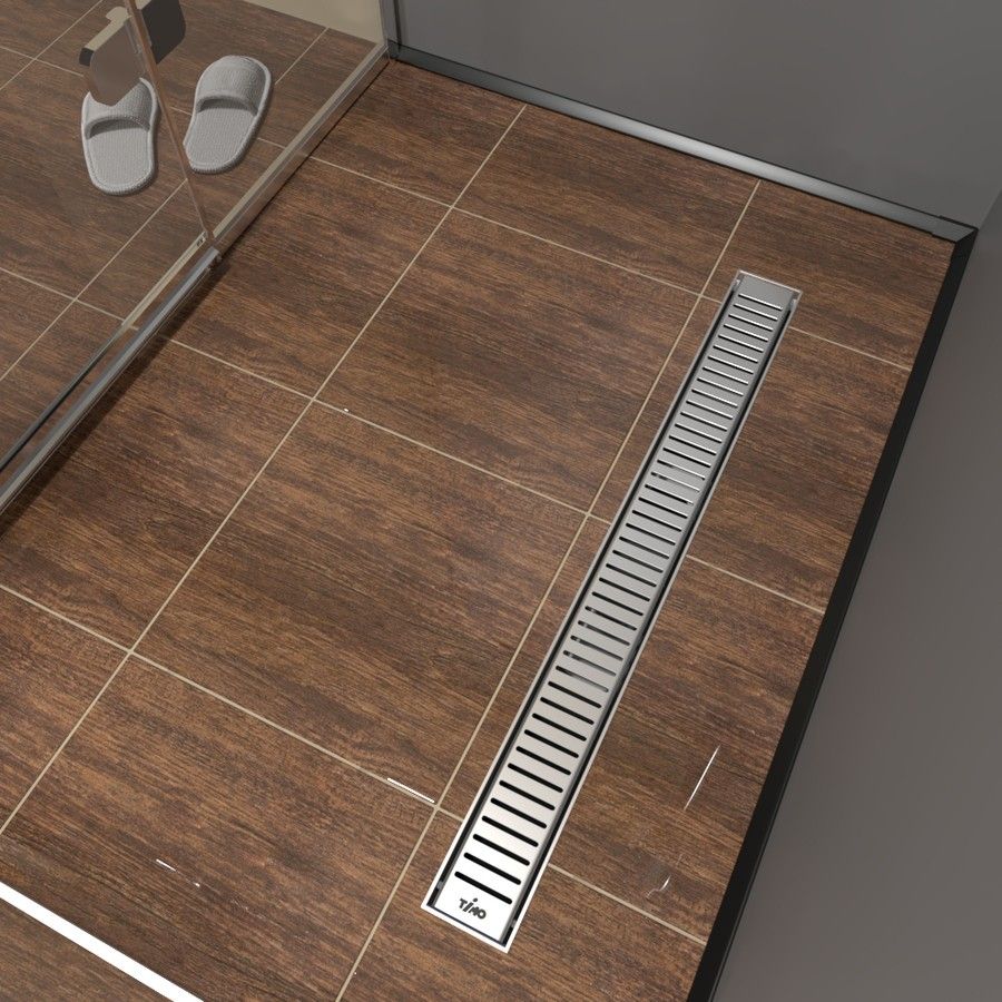 Душевой лоток TIMO Super Plast SP10800-PC10800, сатин