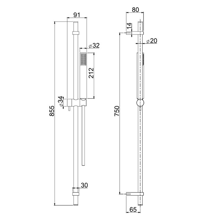 FIMA|Carlo Frattini Wellness Душевая штанга c ручным душем и шлангом 1500 мм., цвет золото FIMA|Carlo Frattini Wellness Душевая штанга c ручным душем и шлангом 1500 мм., цвет золото
