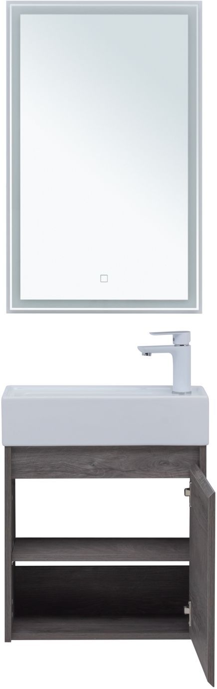 Мебель для ванной Aquanet Nova Lite 50 дуб рошелье (с дверецей) Мебель для ванной Aquanet Nova Lite 50 дуб рошелье (с дверецей)