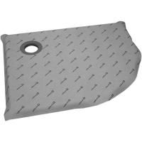 Душевая плита Radaway RadаDrain 99x79 асимметричная L с решеткой