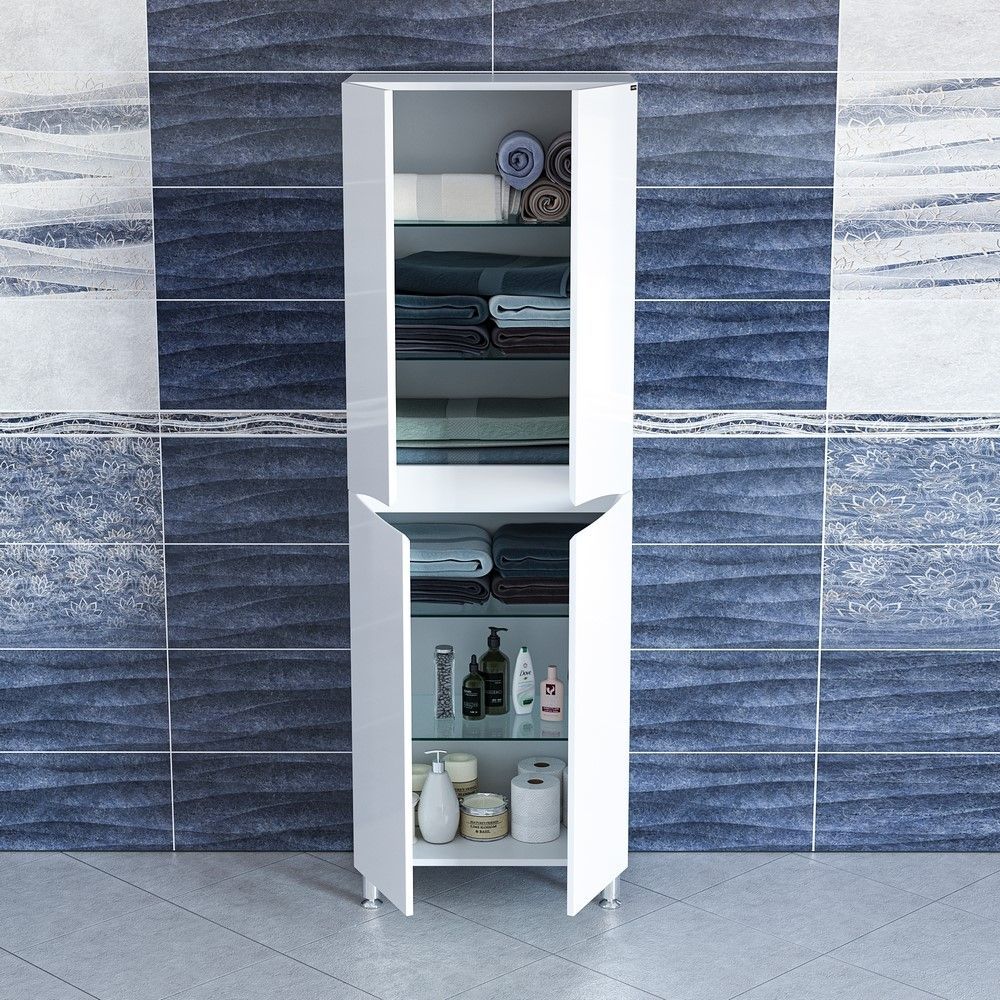 Шкаф-пенал СаНта Сатурн 60 700212, напольный