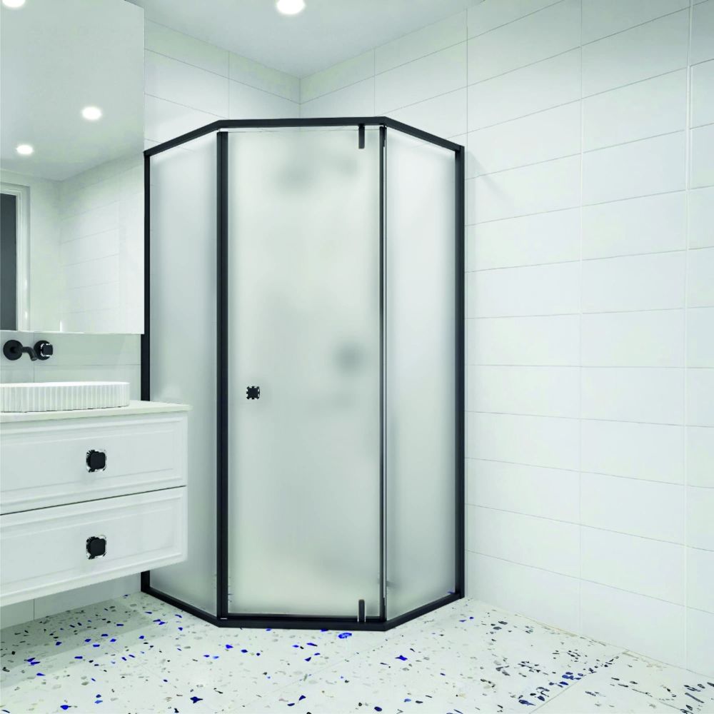 Душевой уголок RGW HO-088B (Матовое-Сатинат, 900x900)