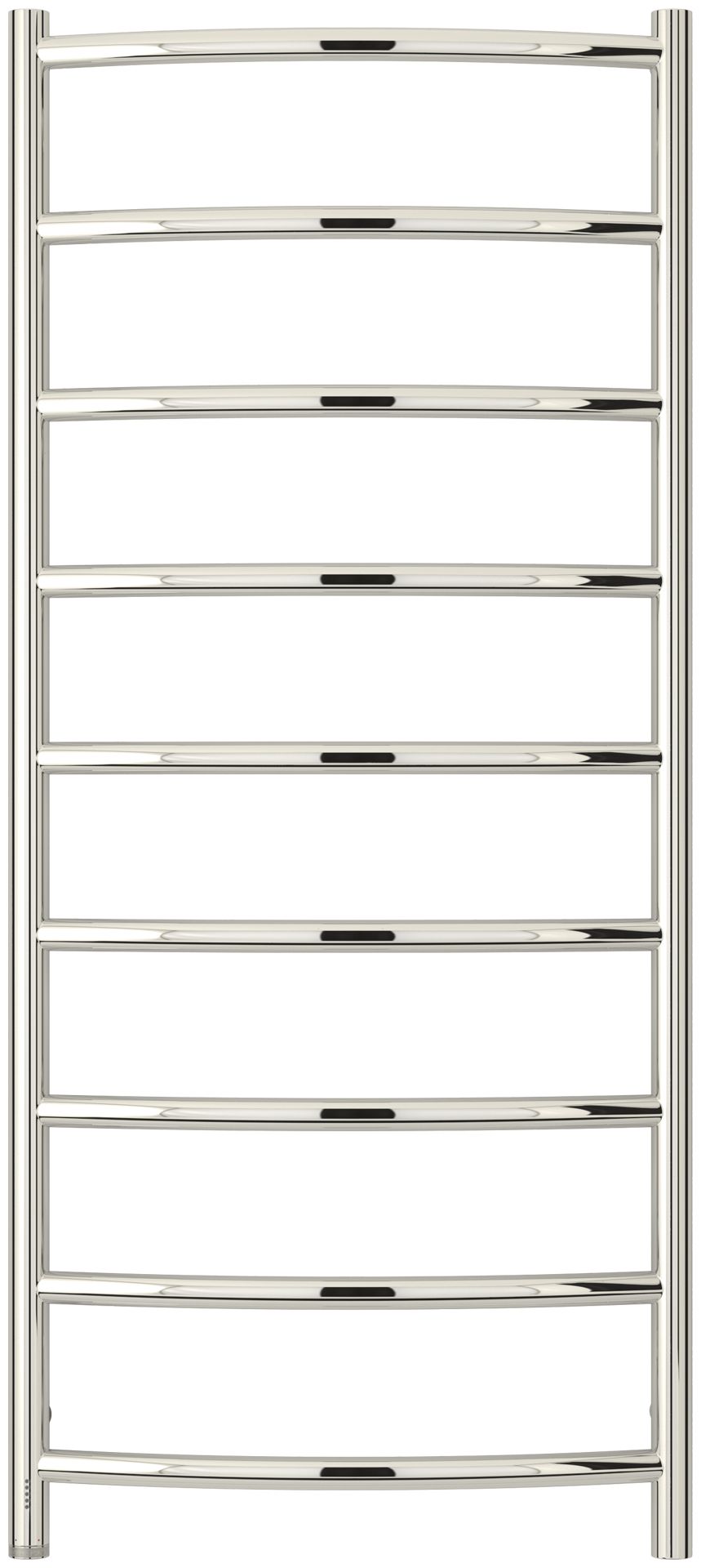 Полотенцесушитель электрический "ГАЛАНТ 4.0" 1200х500 левый (Без покрытия)